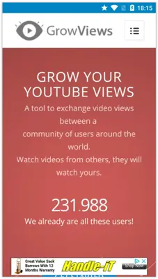 YT Subscribes android App screenshot 2